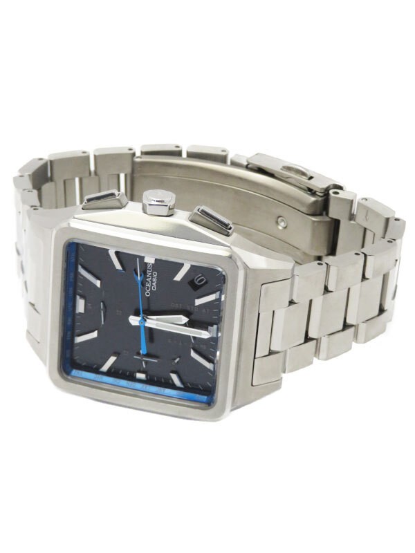 CASIO Oceanus Classic Line OCW T5000 1AJF Men’s Solar Radio Quartz 1 Month Used