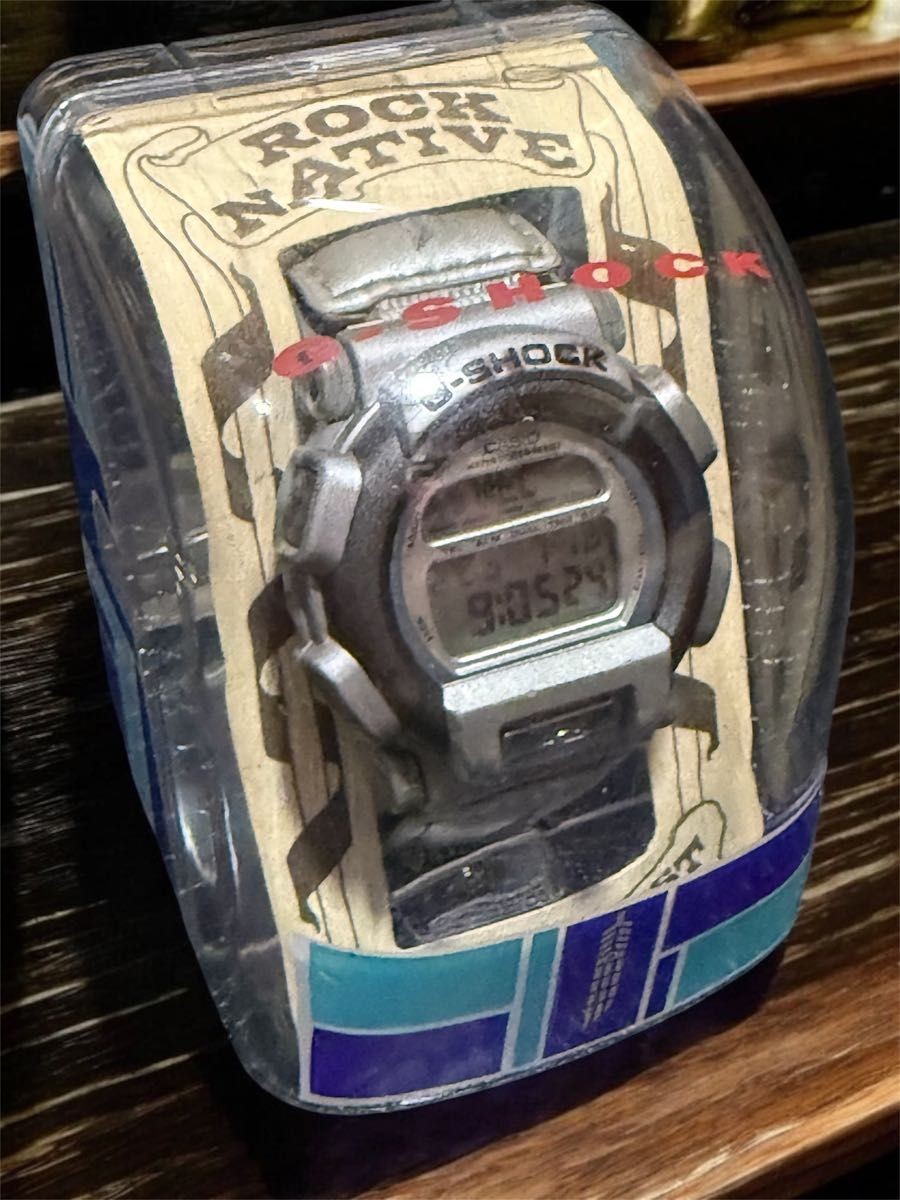 Rare CASIO G-SHOCK DW-003RB-8AT Rock & Native Vintage Watch Case Japan