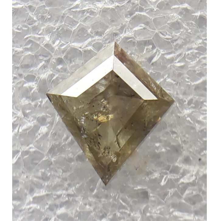 0.70 Ct,Natural Loose Diamone,Kite Shape Diamond,Fancy Green Color Diamond, Ring