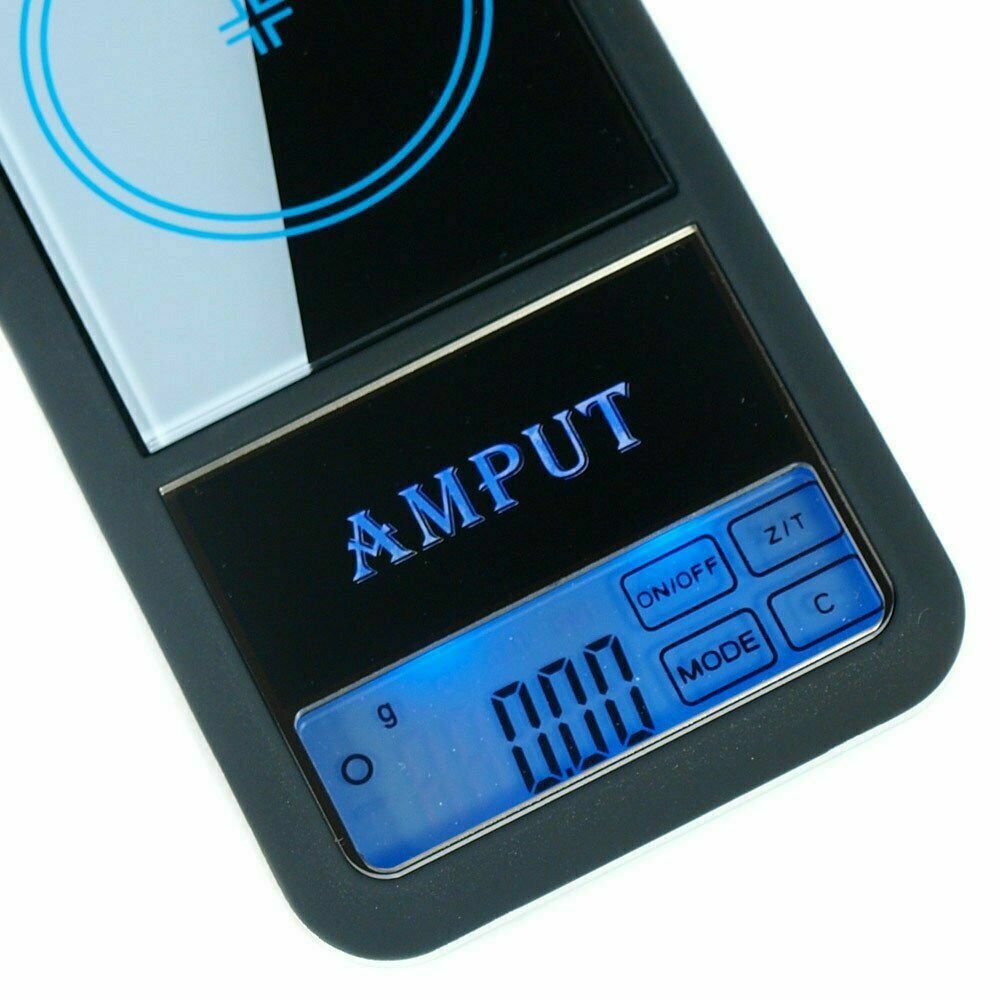 AMPUT 0.01g x 200g Digital Pocket Scale Touch Screen