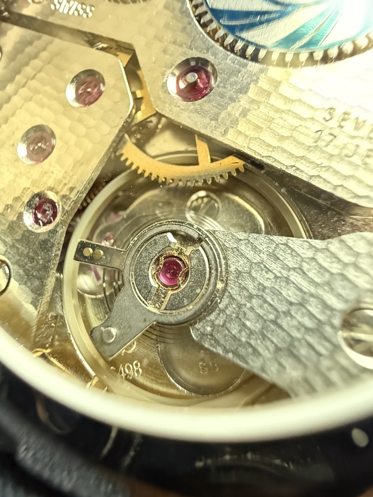 One-of-a-Kind Handmade Swiss ETA 6498 Watch | Sapphire | Leather Strap