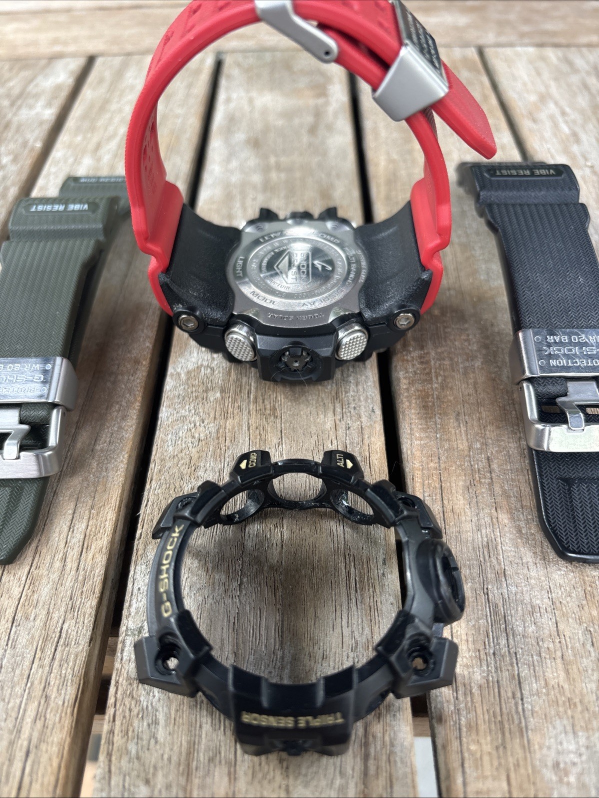 CASIO G-SHOCK MUDMASTER GWG-1000-1AJF Mens Japan import with 3 bands