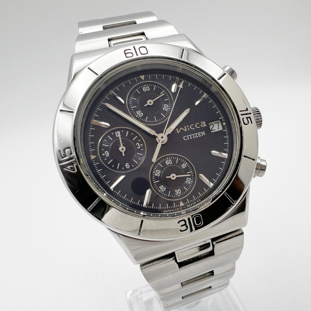 [Battery Replaced] CITIZEN Wicca Chronograph Boys’ Watch