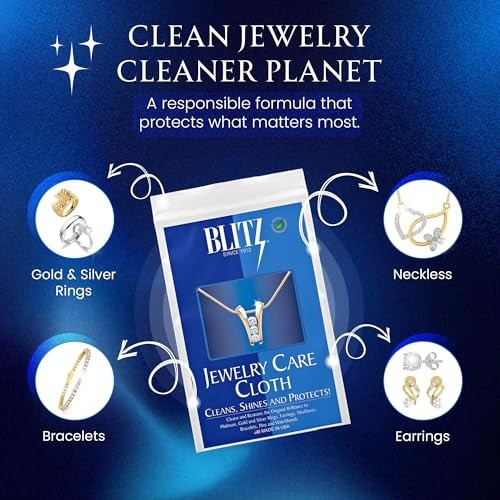 Jewelry Polishing Cloths – Pre-Treated for Gold, Silver & Platinum – Eco-Friendl