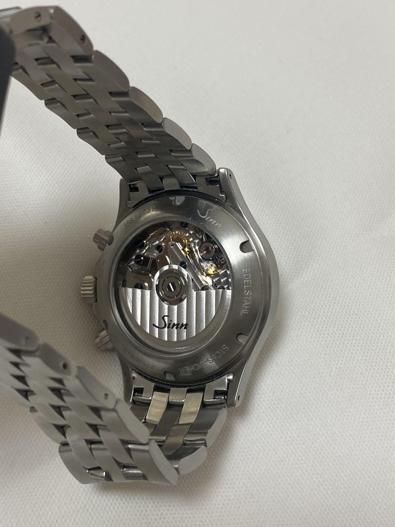 Sinn 356 SA Flieger III Silver Dial 38.5mm Automatic Pilot Watch #093