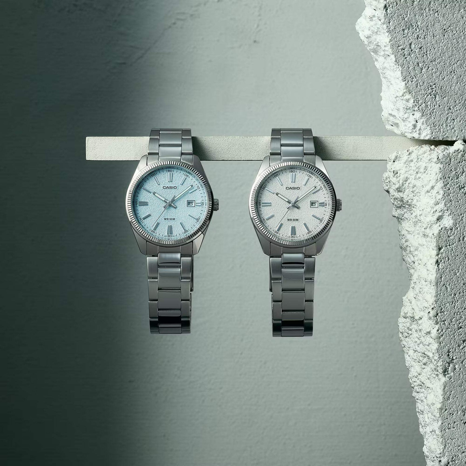 CASIO MTP-1302DA-2A2V ICE BLUE 38.5MM QUARTZ ANALOG WATCH