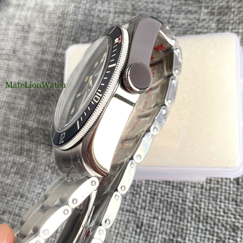 41mm 316L Mens Watch Case Fits NH35A NH36A ETA 2824 ST2130 PT5000 Sapphire Glass