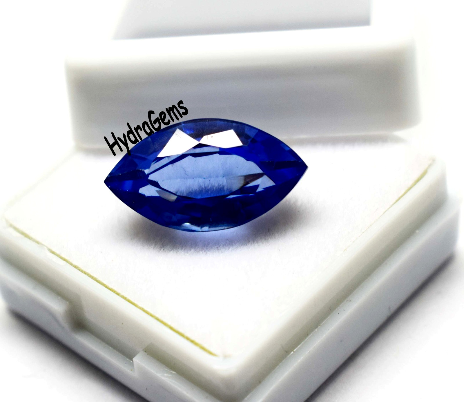 Madagascar Sapphire Gemstone 9.65 Ct Apx. Certified Marquise Blue Loose Gemstone
