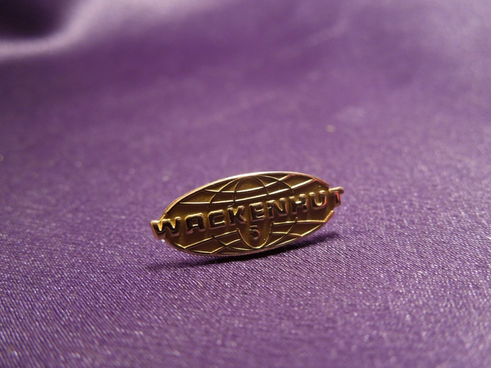 1/5 10K Gold Filled Wackenhut 5 Security CTO Tie Tack