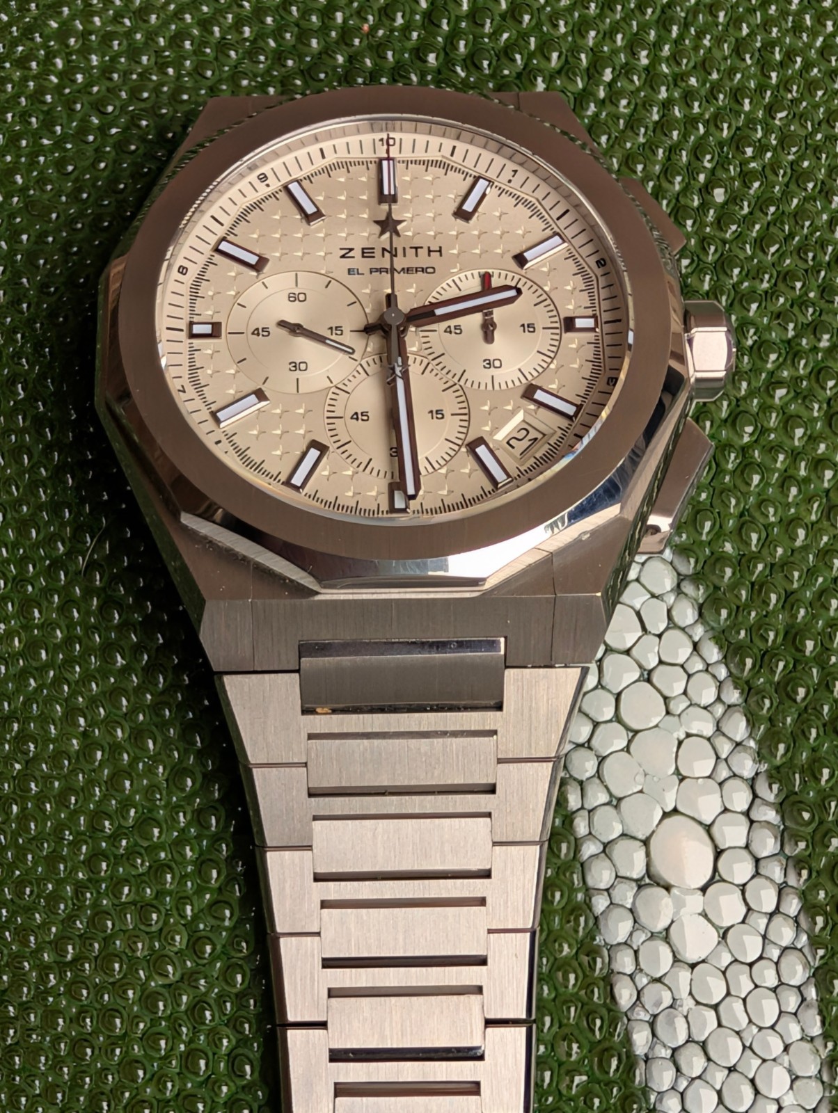 Zenith Defy Skyline Chrono 42mm SS Bracelet & Rubber Full Set Warranty 2029