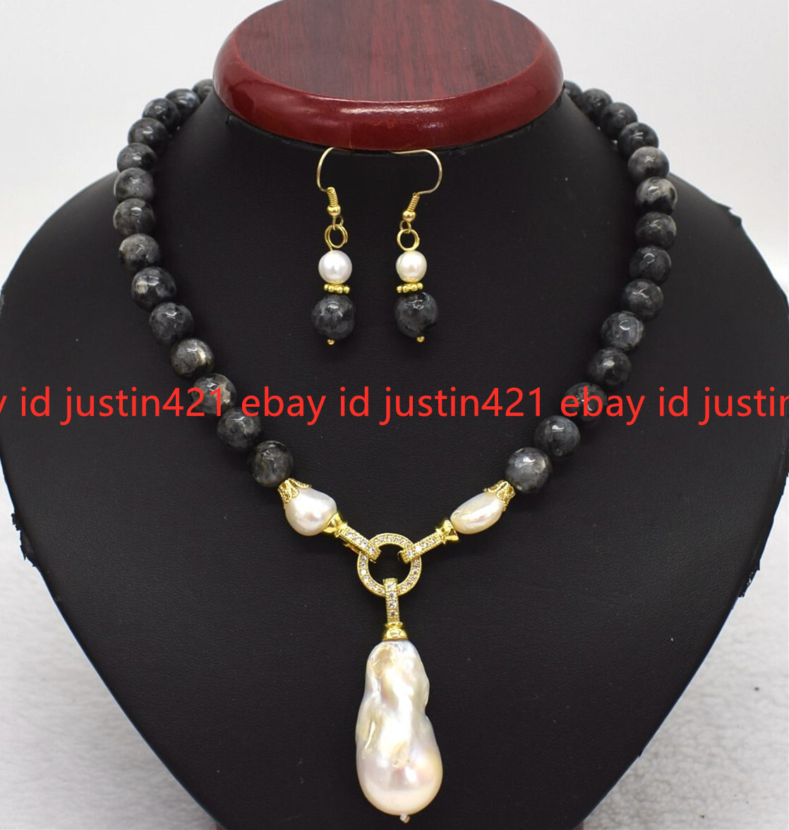 6/8/10/12mm Faceted Beads White Keshi Baroque Pearl Pendant Necklace Earrings