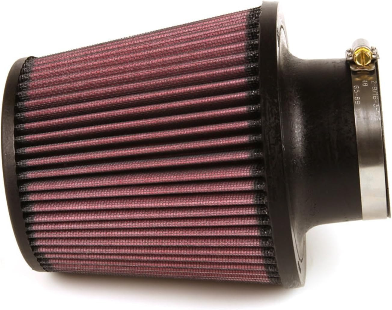 K&N Universal Clamp-On Air Intake Filter: High Performance, Premium, RE-0930
