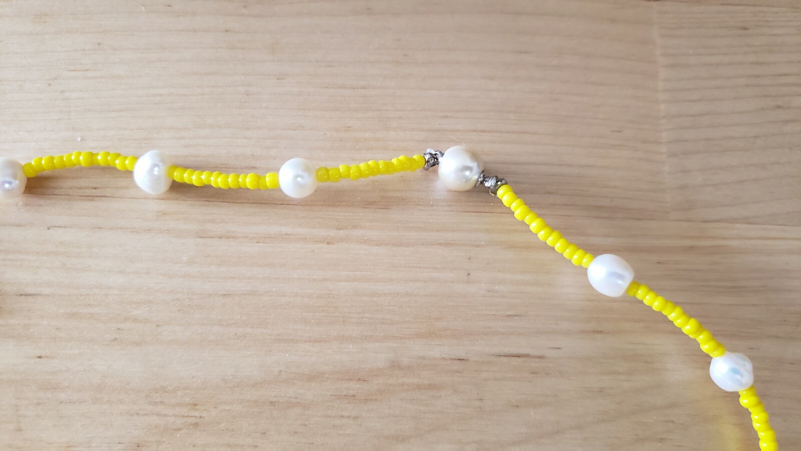 Genuine PEARL Necklace , 18″ , HAND CRAFTED in USA