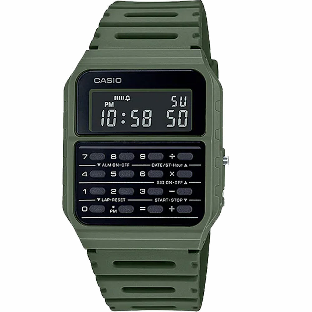 CASIO CALCULATOR WATCH CA53, CA-53, CA-53WF,CA53WF VINTAGE RETRO UNISEX DATABANK