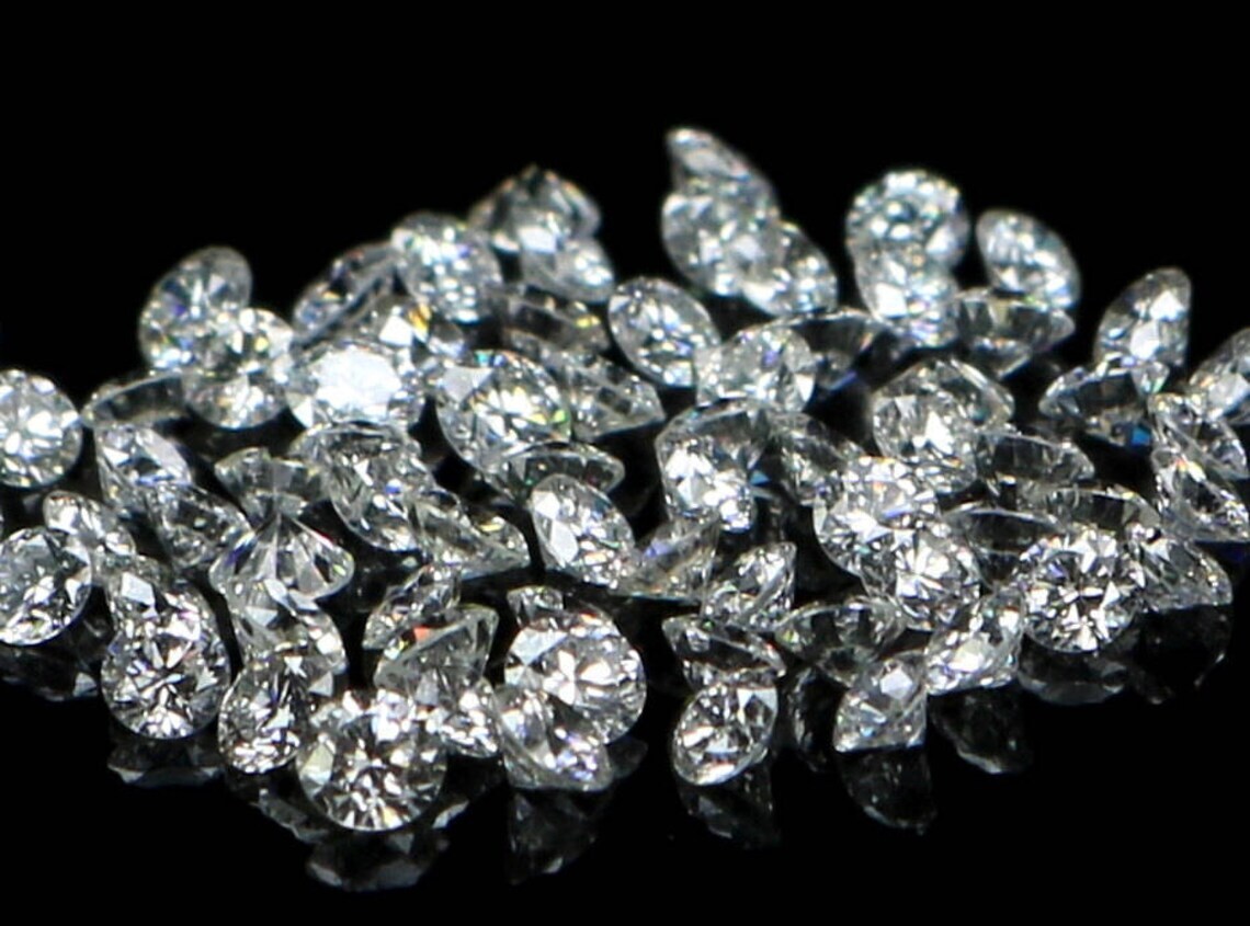 2.80 To 3.50 MM Lab Grown Loose White Diamond Round Lab Created Diamond GN194