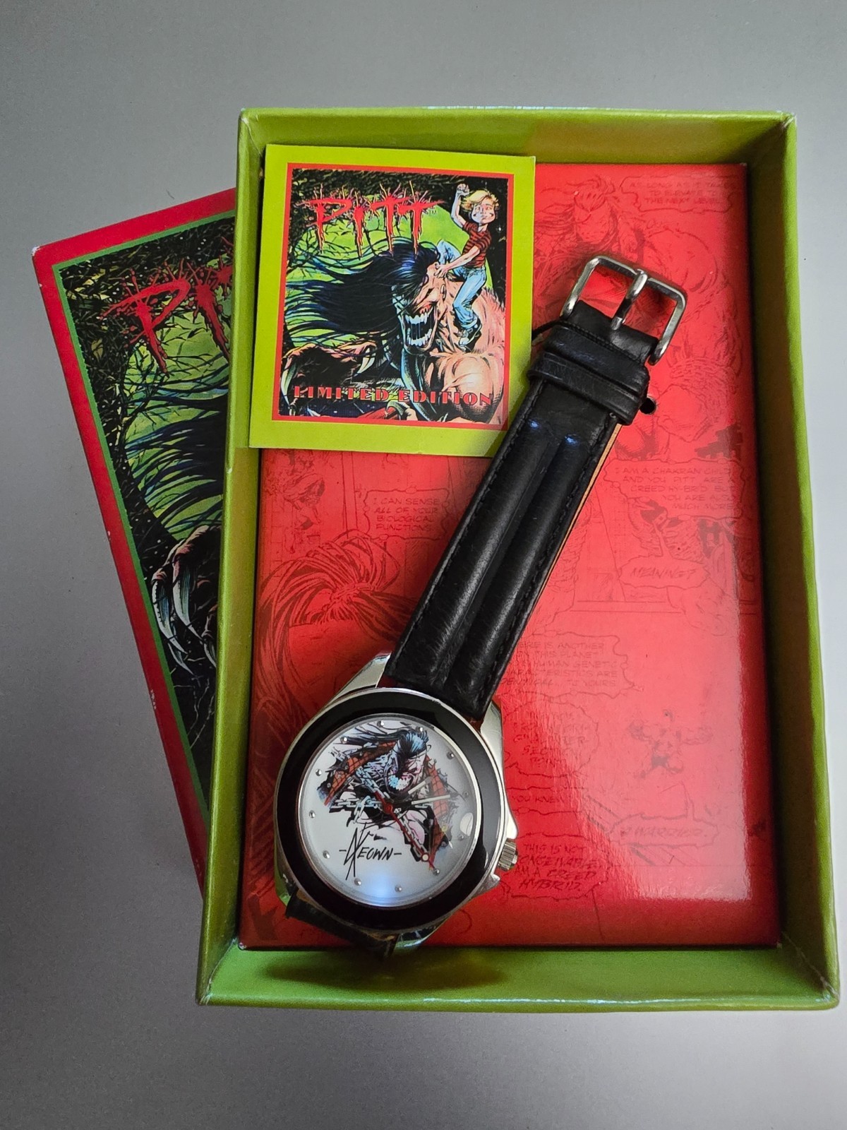 Pitt Limited Edition Watch #050/500 – Dale Keown – Japan Quartz – Boxed