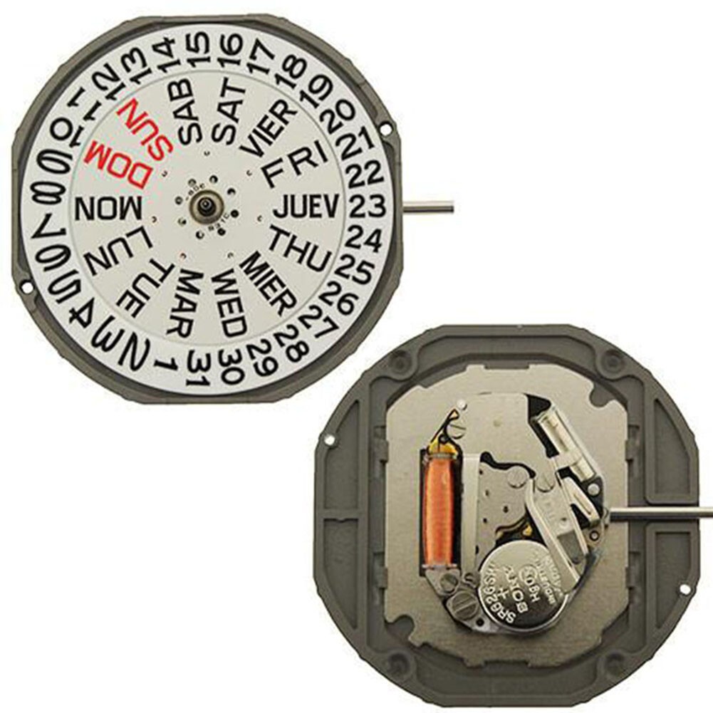 Original Miyota 2405, 13 1/2 Ligne, 3 Hands, Date at 3, Japan Quartz Movement