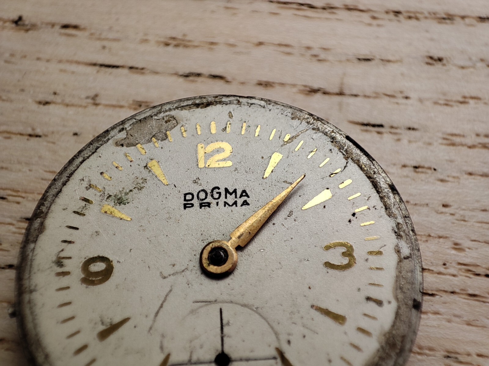 Dogma Prima Watch movement – 24.9 mm – for parts and spares