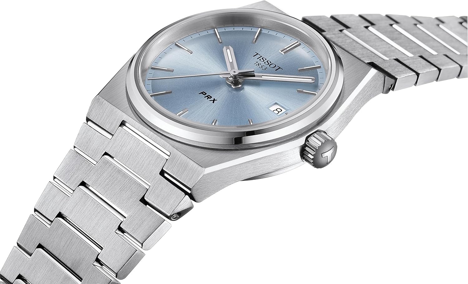 New Tissot T1372101135100 PRX Unisex Watch Blue Dial Japan