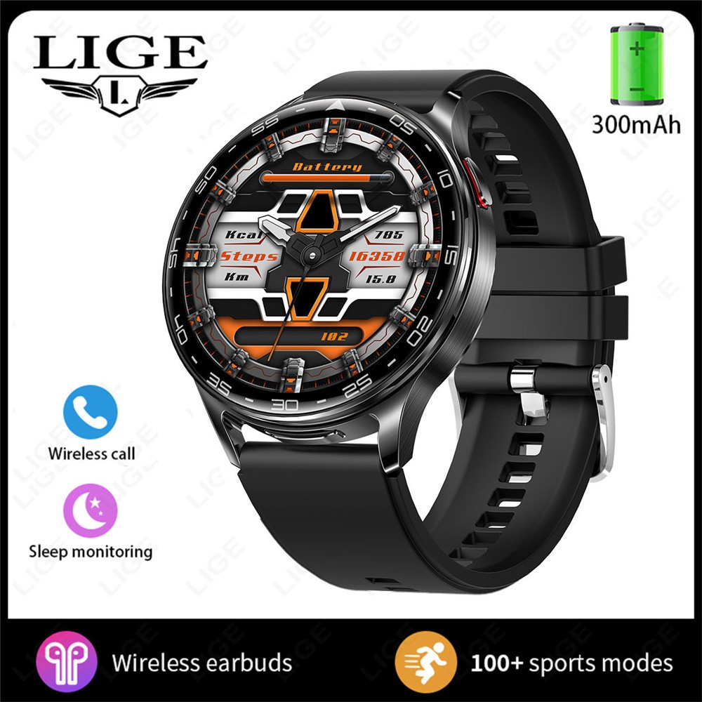 Men Smart Watch 1.39” Sleep Heart Rate Monitor Fitness Tracker Girl Smartwatch