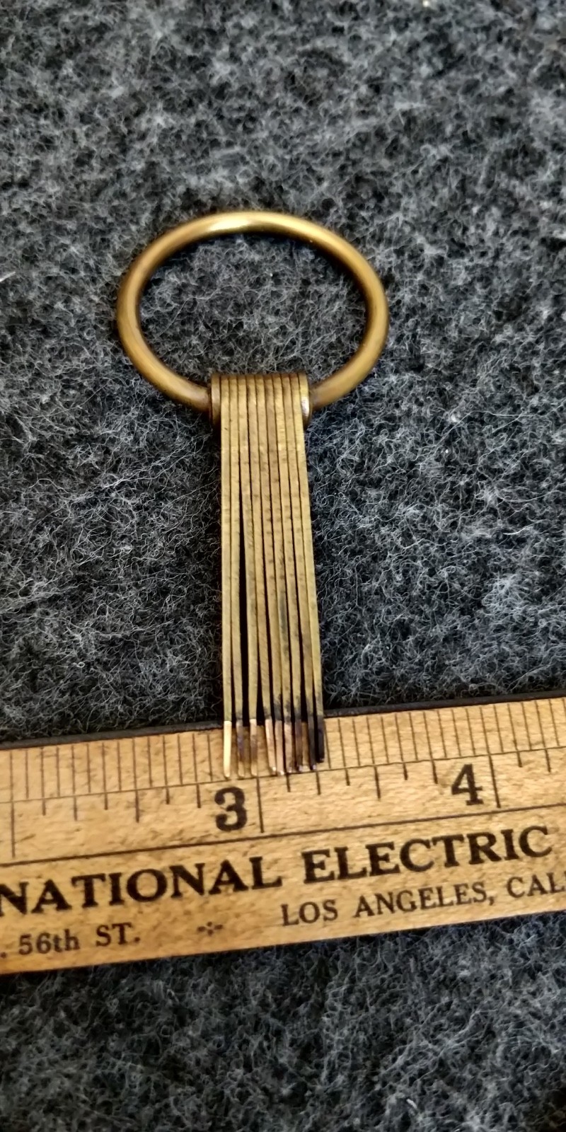 Antique Gold Testing Needles 4kt to 20kt U.S. Standard Ring Jewelers Tools