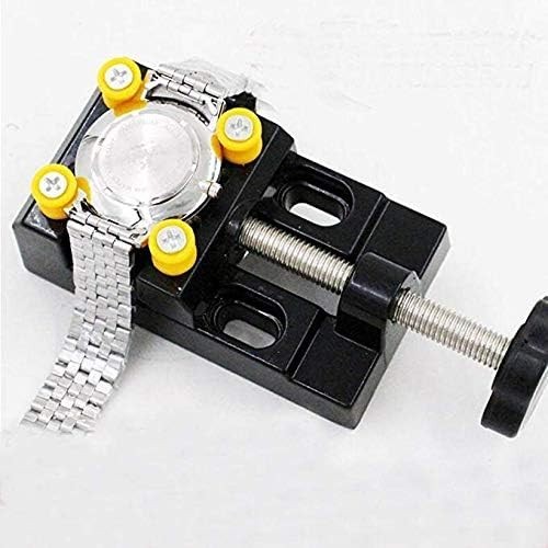 Adjustable Watch Case Holder Tool Metal Plastic Watchmaker Repair Tool
