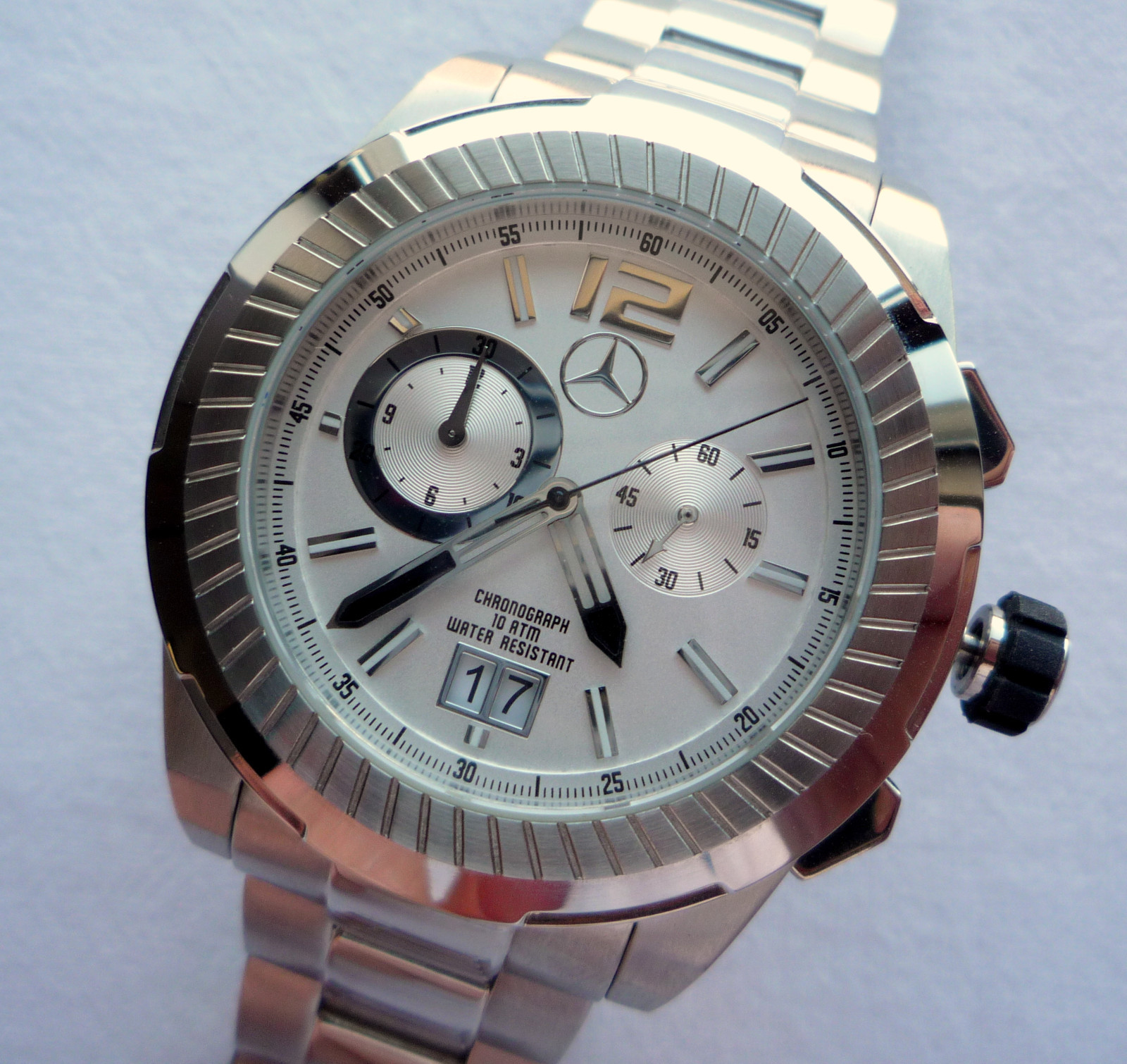 Mercedes Benz Classic Motorsport AMG DTM Racing Driver Sport Chronograph Watch