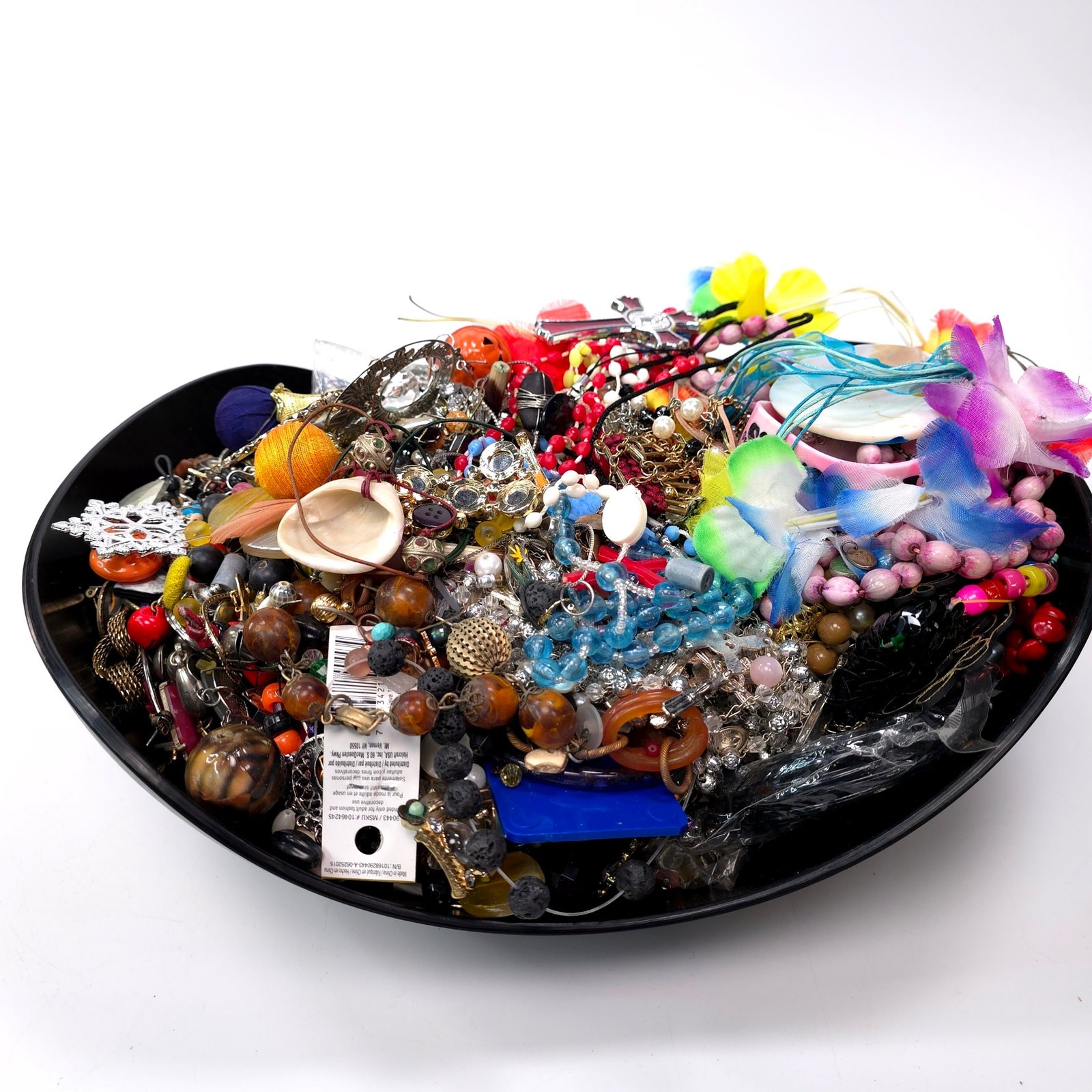 10 lb Vintage to Now Mixed Jewelry Lot Costume Craft Repair Junk Resale J46