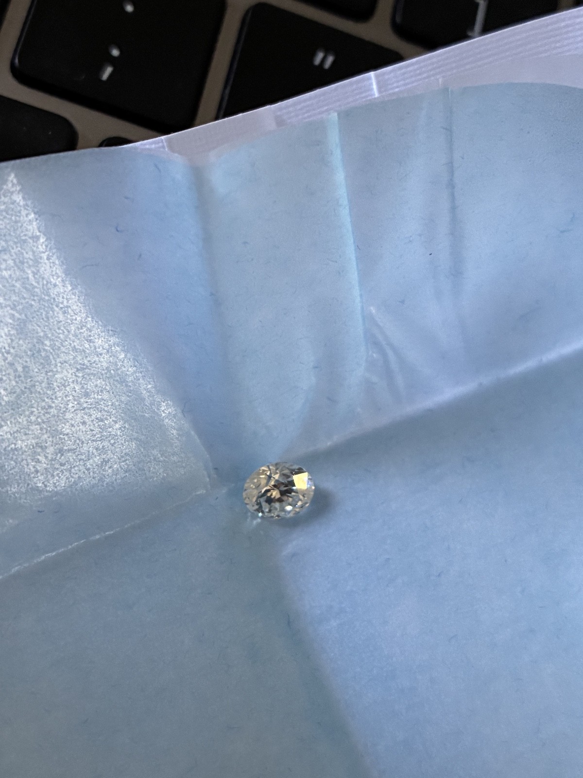 0.82 CT GIA Certified Diamond, Round Brilliant, Color G, Clarity SI1, Excellent