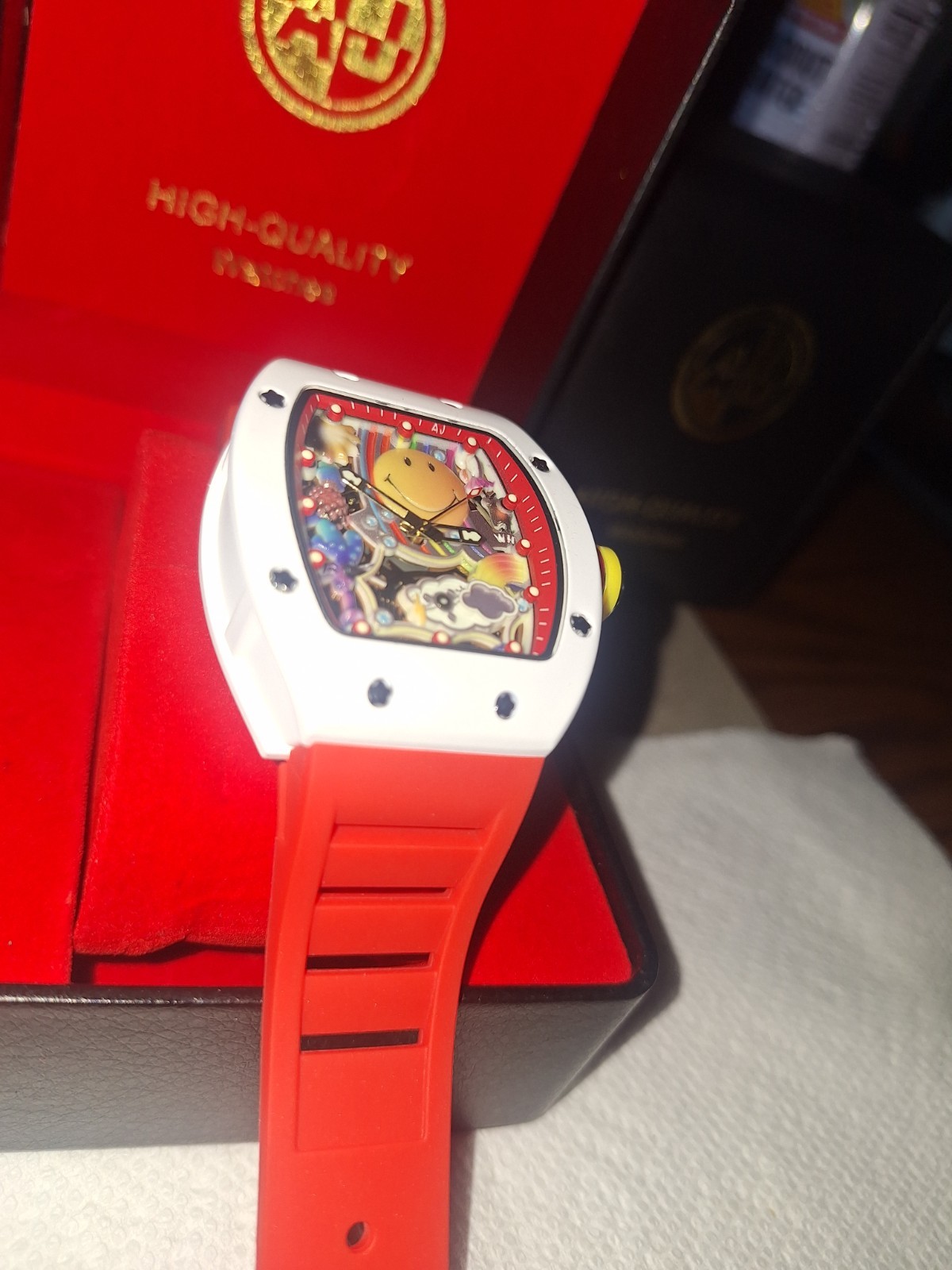 luxury Wristwatch Smiley Man‼️