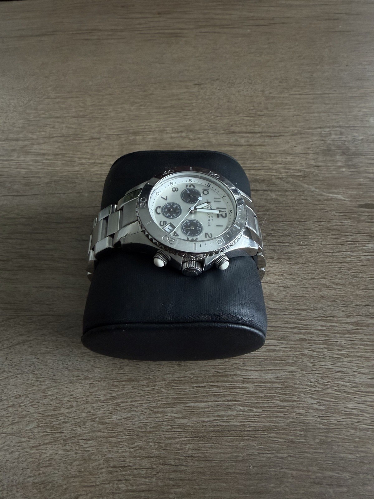 Marc by Marc Jacobs Rock Chronograph Stainless Steel Watch (Model MBM3155)