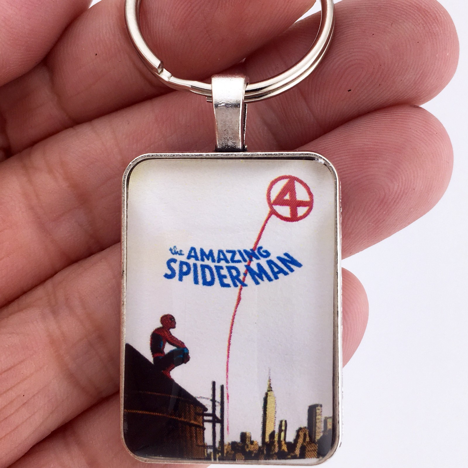 AMAZING SPIDER-MAN Issue #657 COMIC BOOK Keychain or Necklace