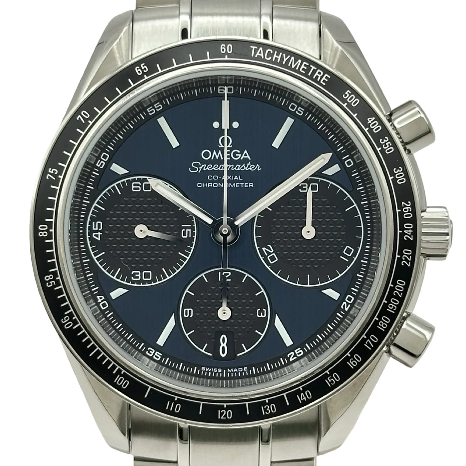 OMEGA Speedmaster 326.30.40.50.03.001 40mm Stainless Steel Blue Dial OKW2374