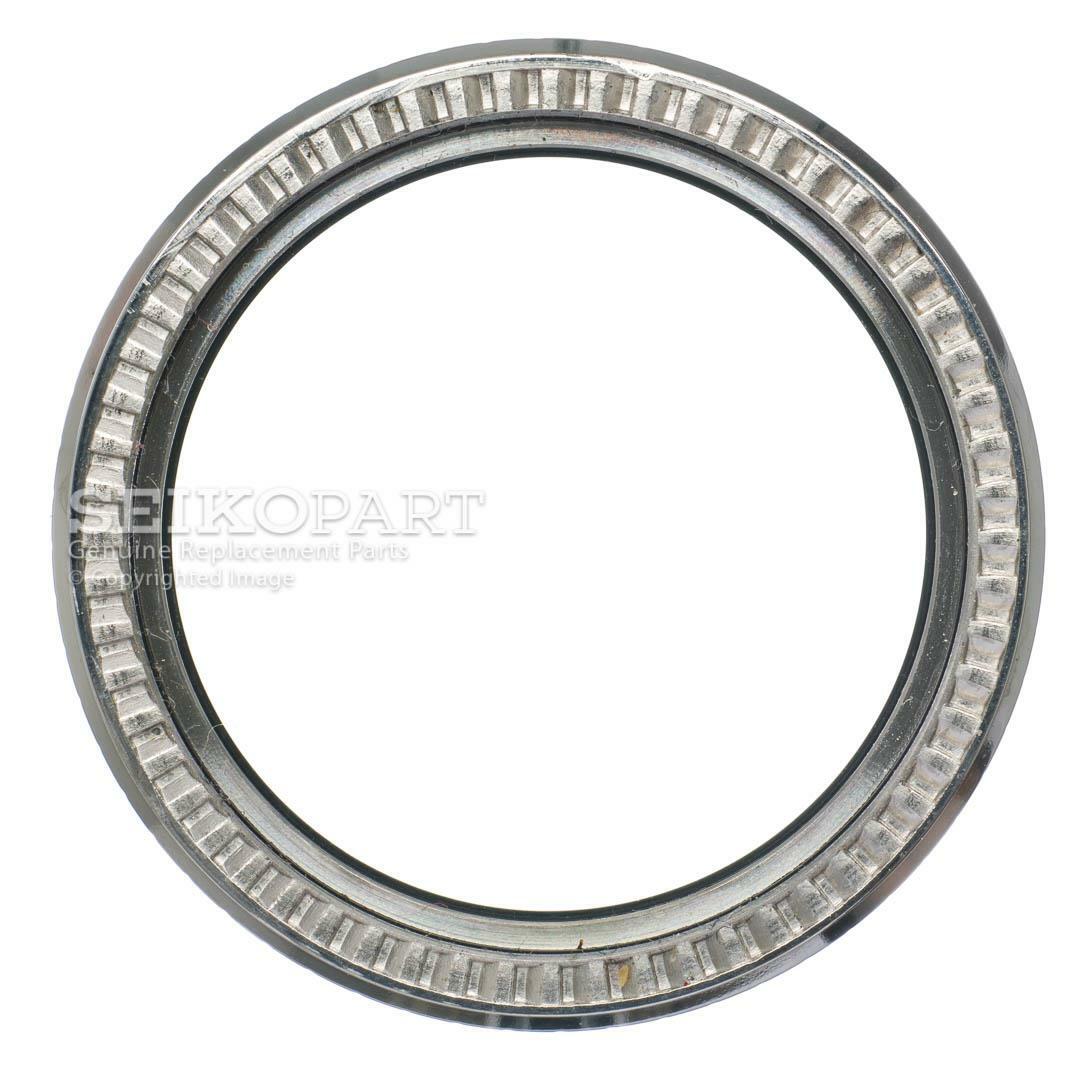 Seiko Black Rotating Stainless Steel Bezel SKX173 SKXA35 SKXA53 SKXA55 7S26-0028