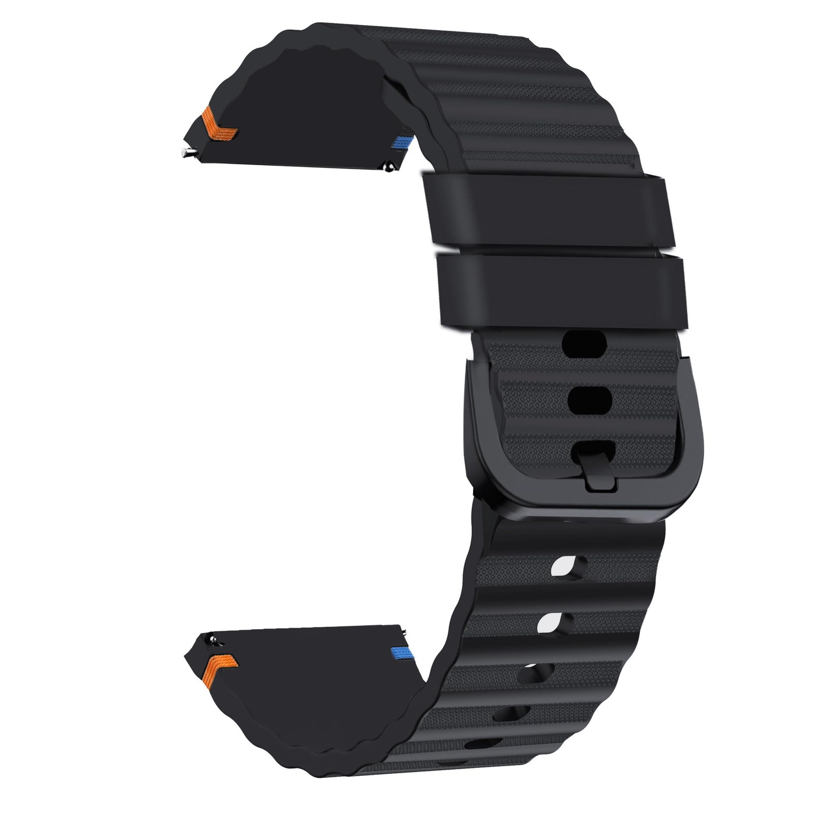 Compatible for Withings Smartwatch Bands, Lamshaw 18mm, 20mm size band, Black