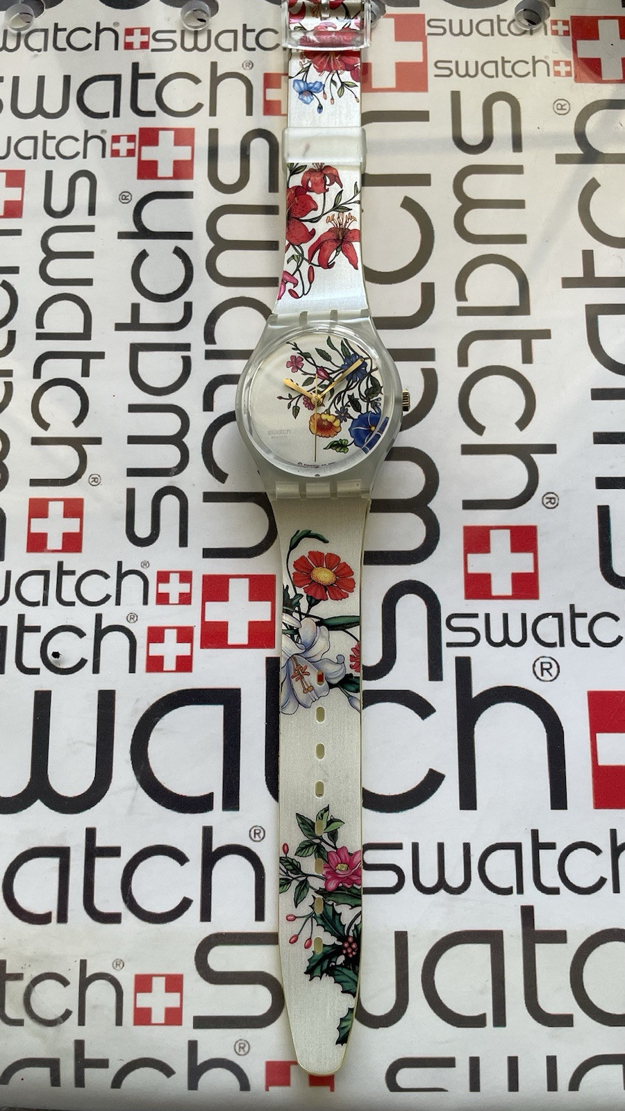 Swatch Spring Touch GW132 2002 Standard Gents 34mm Excellent Condition