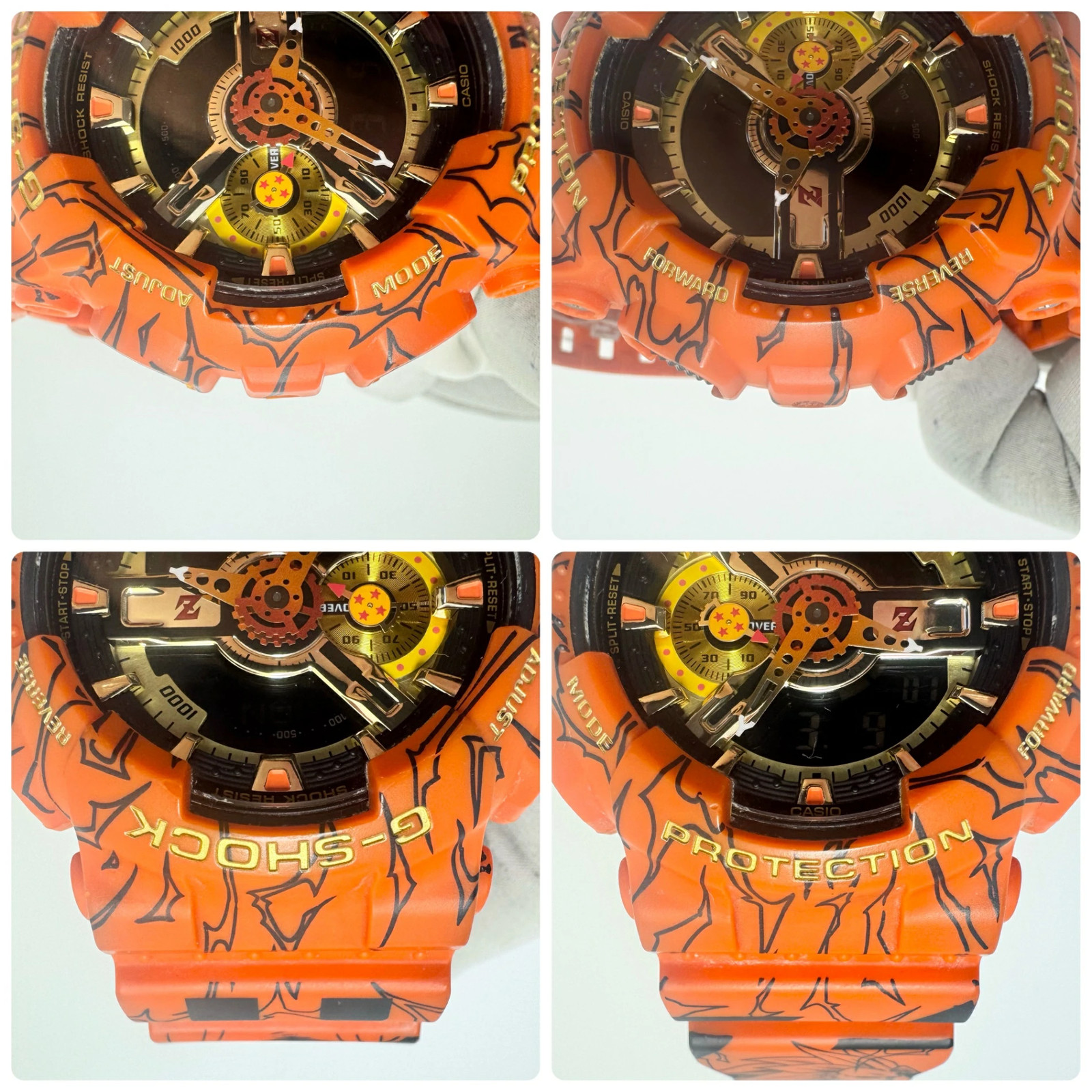 Used Men’s Watch Casio G SHOCK GA 110JDB 1A4JR Dragon Ball Z Collaboration Model