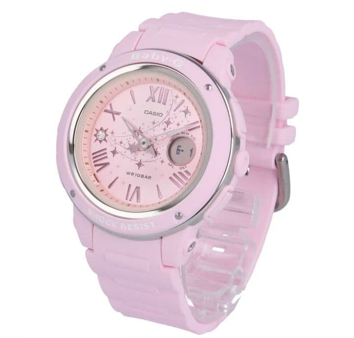 Casio Baby-G BGA-150ST-4A Ladies Watch Pink Shock & 10ATM Waterproof