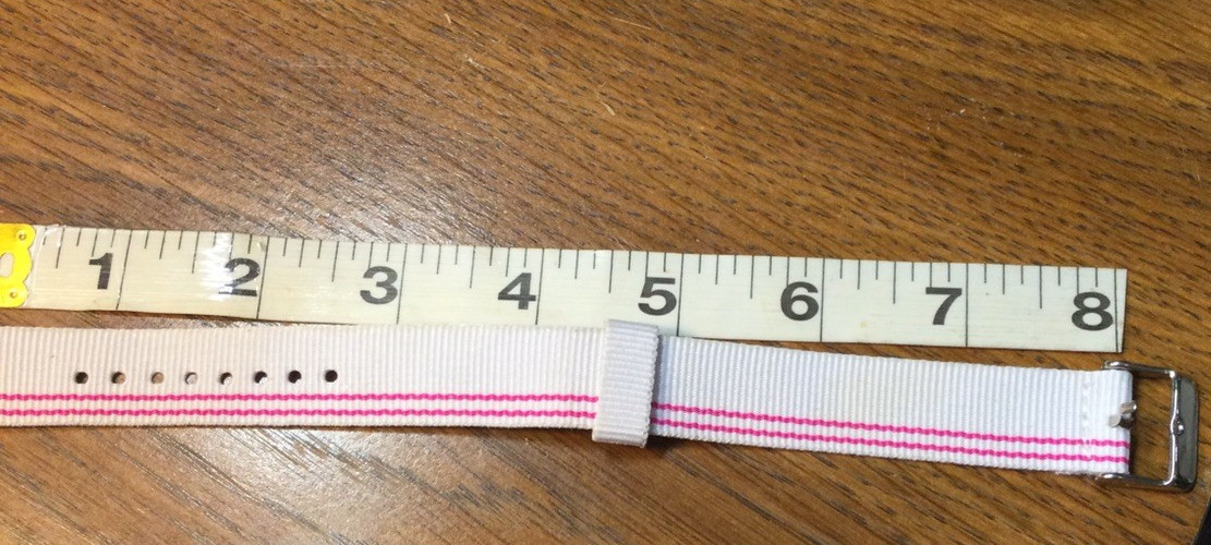Premium Watch Band Strap white