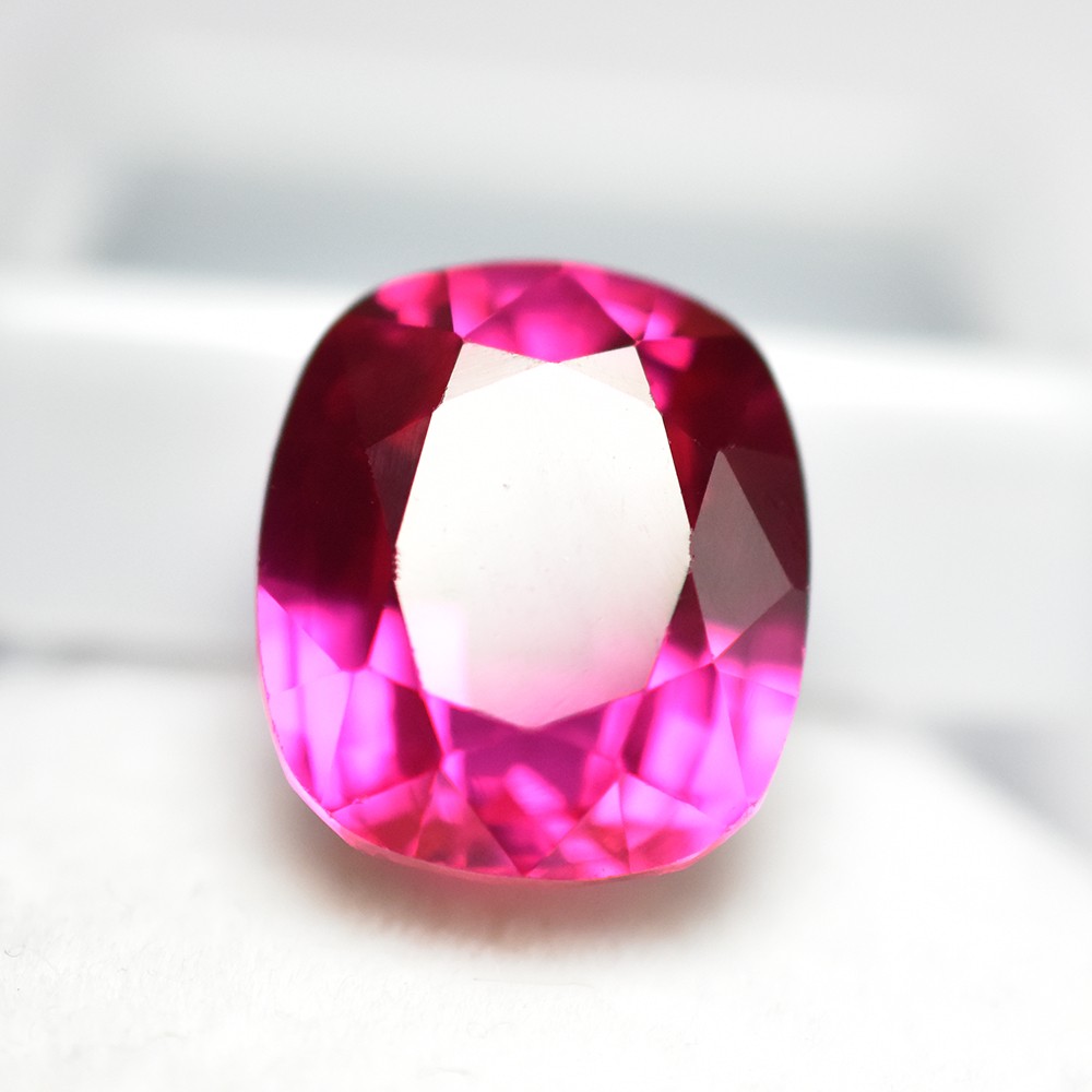 17.45 Ct Cushion Cut CERTIFIED Natural Sapphire Pink Loose Gemstone For Gifting