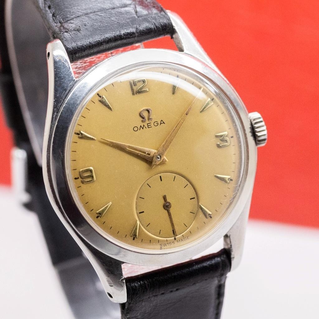 1952’s OMEGA Jumbo 2503-21 Cal. 266 Stainless Steel Manual Wind Men’s Watch 36mm