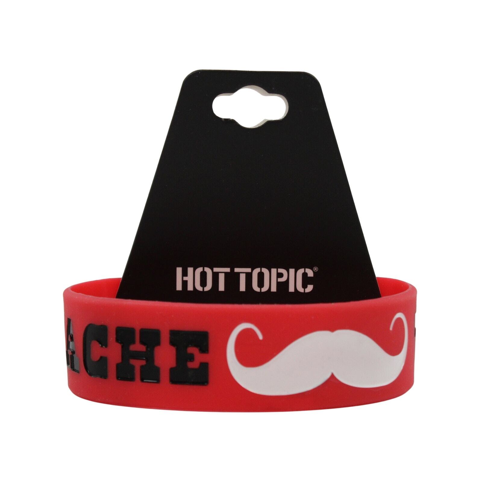 “Stache Tastic” Silicone Bracelet from Hot Topic #B2168