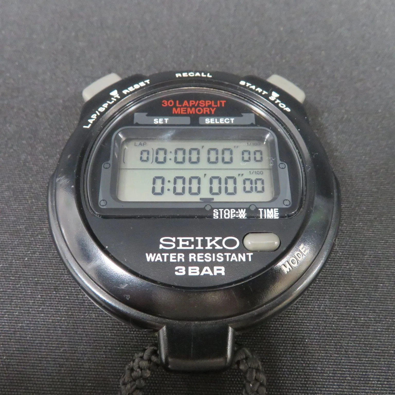 8825■Stopwatch■Seiko■S031-4000■Waterproof (3BAR)■Shipping included