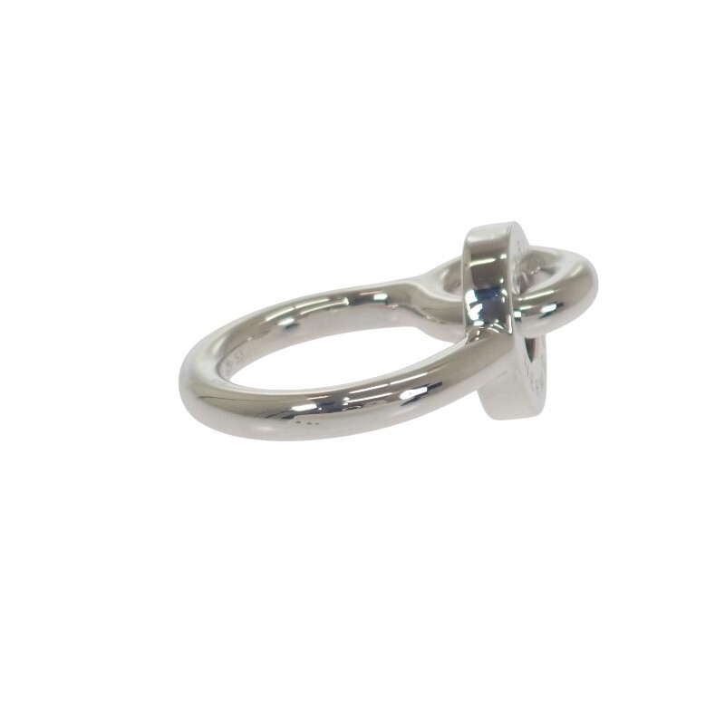 Hermes Sellier US6-6.25 Ring 925 Silver Hd #53 293371