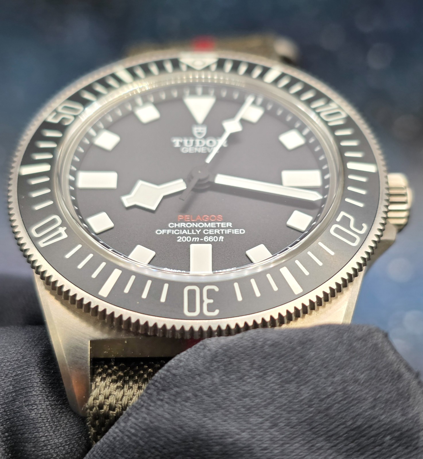 2025 TUDOR Pelagos FXD M25717N-0001 Titanium 42mm Excellent Black Dial NATO
