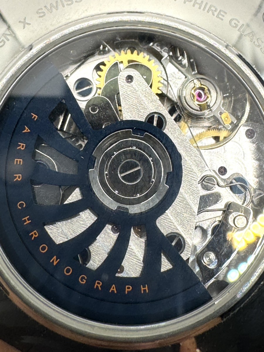 Farer The Cobb Pulsometer Monopusher Chronograph Case 40.5mm WR 100M (CP3017540)