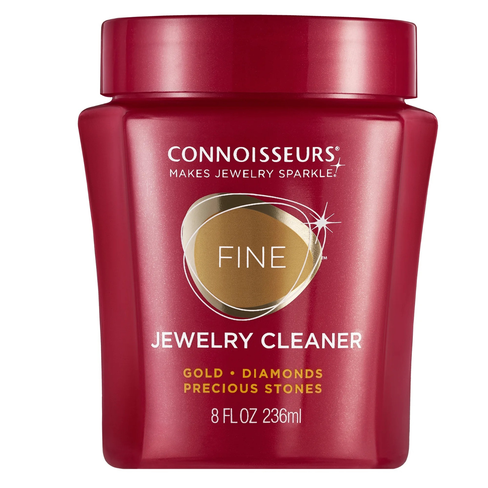 Connoisseurs Fine Jewelry Cleaner For Cleaning Gold, Platinum, Diamonds