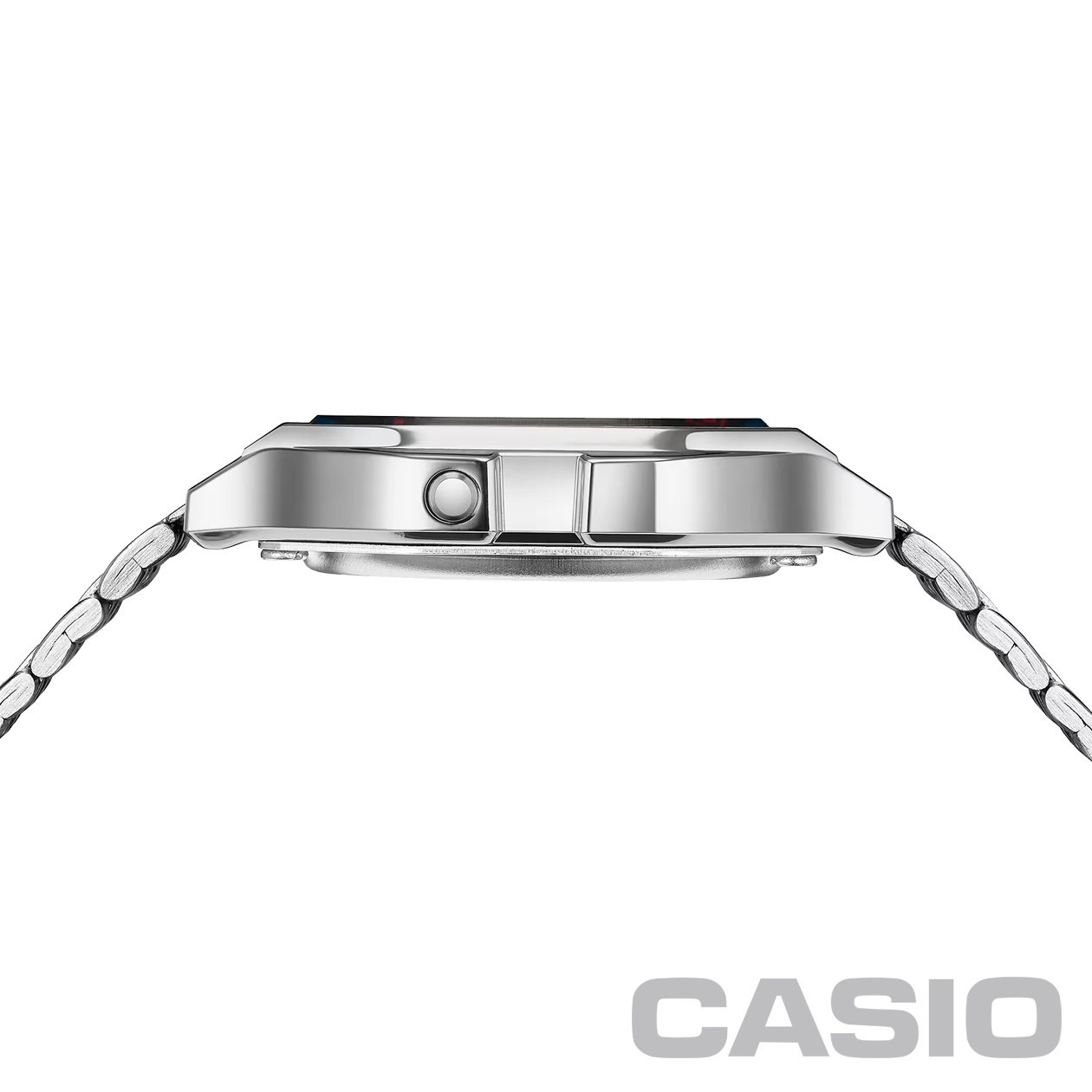 CASIO A159W-N1 Made in Japan Classic Digital Watch Folding Tri-Fold Clasp Band