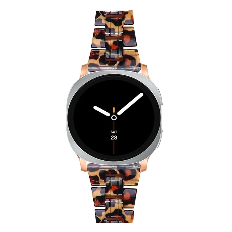 For Samsung Galaxy Watch 8/8 Classic Slim Resin Stainless Steel Watch Strap Band