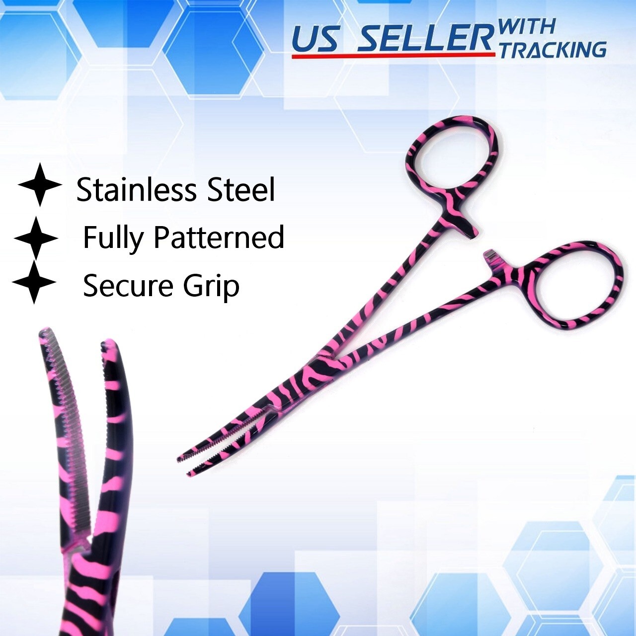 Hemostat Forceps Curved 5.5″ Premium Jewelry Making Pliers Jewelry Making Tools.